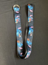 Buckle Down Disney Stitch D-Ring Belt - 1.5"