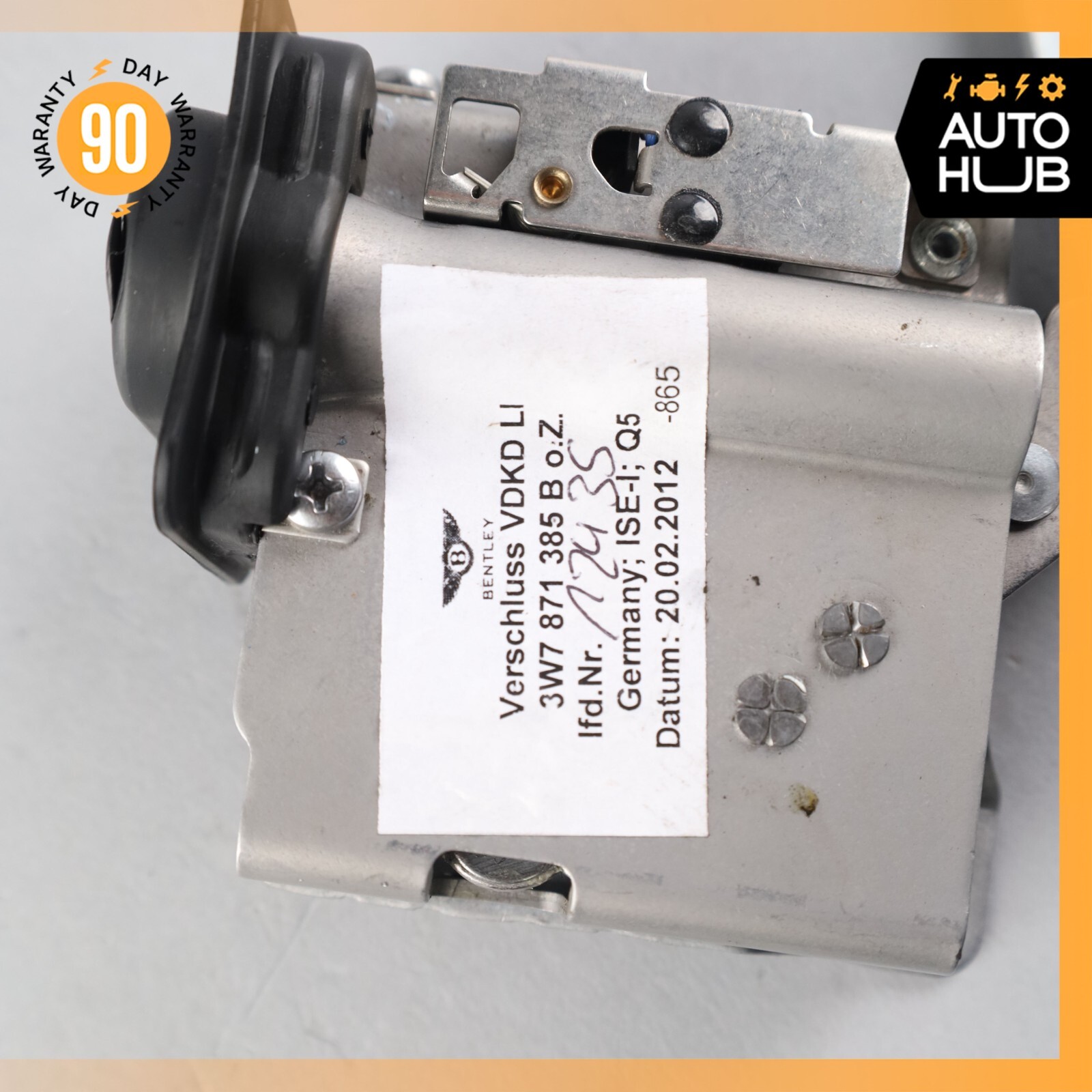 07-18 Bentley Continental GTC Rear Left Side Top Folding Roof Latch Lock OEM 71k
