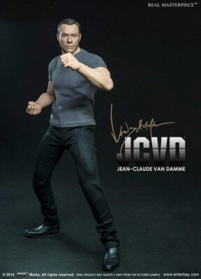 Scultura Testa Jean-Claude Van Damme Scala 1/6 Bianca Non Dipinta - Foto 7