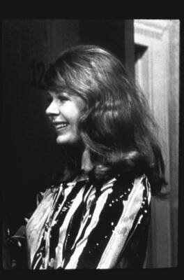 Profile Of Actress Loretta Swit In A Scene From A Play 1965 OLD PHOTO