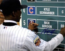 Nick Gordon Minnesota Twins Signed Autographed 8x10 Photo LOM COA (PH677)