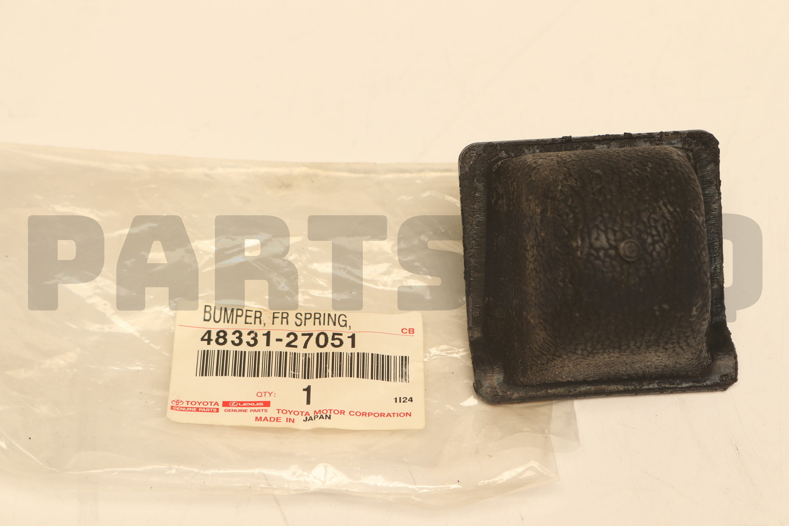 4833127051 Genuine Toyota BUMPER, FRONT SPRING, NO.1 48331-27051 