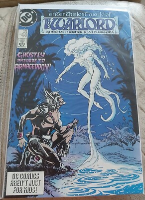 DC enter the lost world of The WARLORD #132
