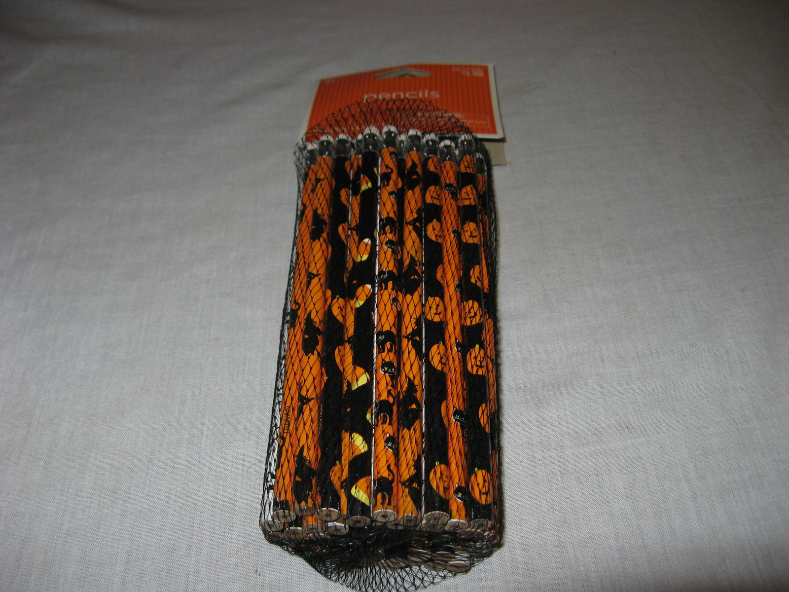 Bag Of 40 Brand New Halloween Pencils Spider Witches Candy Corn Black Cat & More