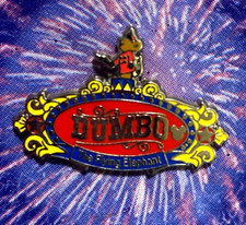 🐘 2019 Dumbo Hidden Disney Pin 137326 - 2019 WDW Dumbo Timothy Attraction Sign