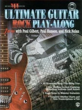 Ultimate Play-Along Guitar Trax Rock: Book & CD by Gilbert, Paul,Hanson, Paul,N