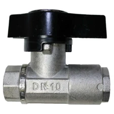 MTM Hydro 3/8" Premium Plated Brass Ball Valve 20.0032 Veloci SoftWash DN10