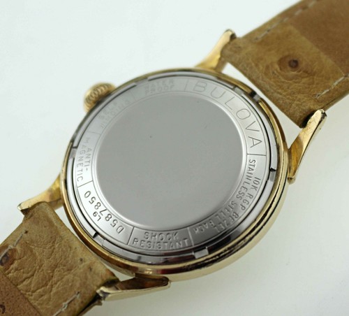 Vintage 1959 Bulova 11AFC 10k Rolled Gold Plated Men's Watch - Picture 6 of 8