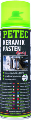 PETEC 70650 KERAMIKPASTEN SPRAY 500ML für Bajonett Steck Schraubverbindungen