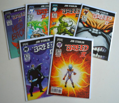 Breed (vol.2) #1-#6 (NM-) Malibu Comics (1994-1995)