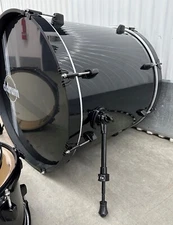 Bass Drum 22"x20" ddrum Bass Drum Diablo Black/ Black