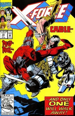 X-Force #15 -- früher Auftritt von Deadpool (FN- | 5.5) -- P&P Rabatte!!