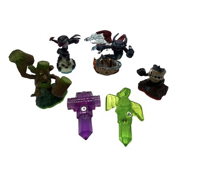 Activision Skylanders Lot of 6 Various Action Figures: Stump Smash, Spitfire