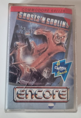 Commodore 64 Ghosts 'n Goblins Spiel von Encore - getestet funktioniert, kostenloser Versand