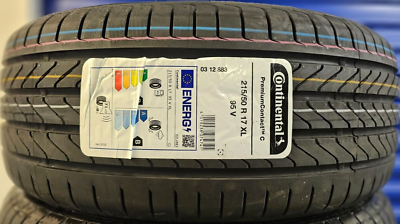 2X NEW CONTINENTAL PREMIUM CONTACT C 215/50 R17 XL 95V 215 50 17