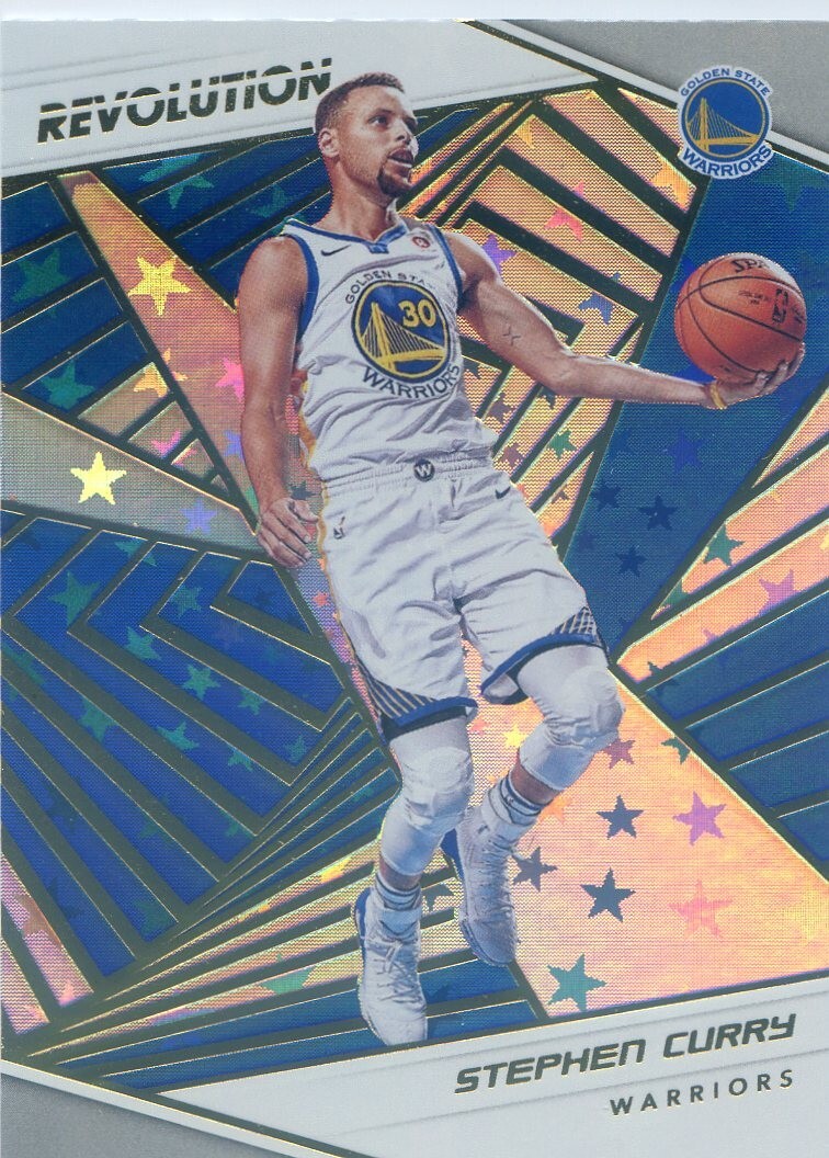 2018-19 Panini Revolution STEPHEN CURRY #96 ASTRO PARALLEL WARRIORS
