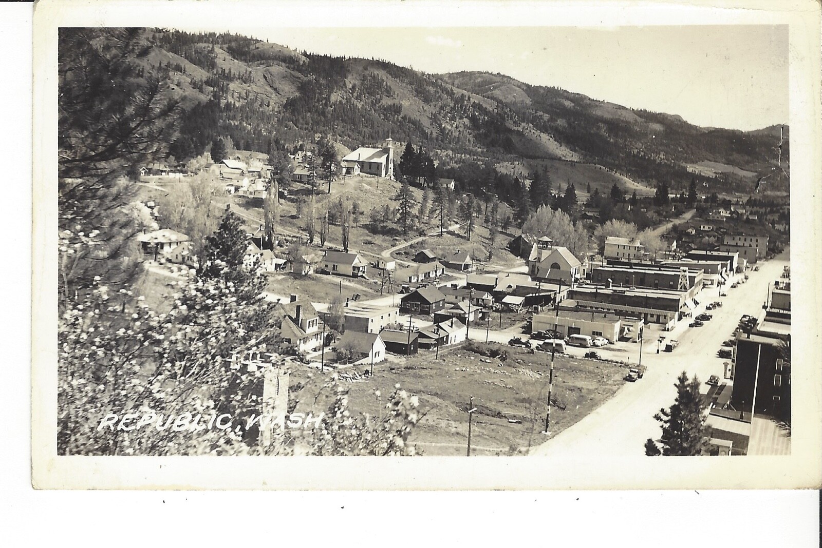 POSTCARD RPPC REPUBIC WASHINGTON