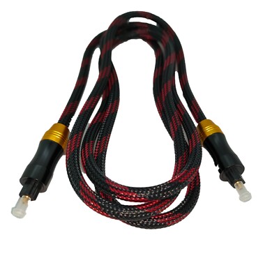 Cavo Audio Ottico Digitale 1,5 M In Fibra Ottica Per Soundbar E Home Theater - Interfaccia In Metallo