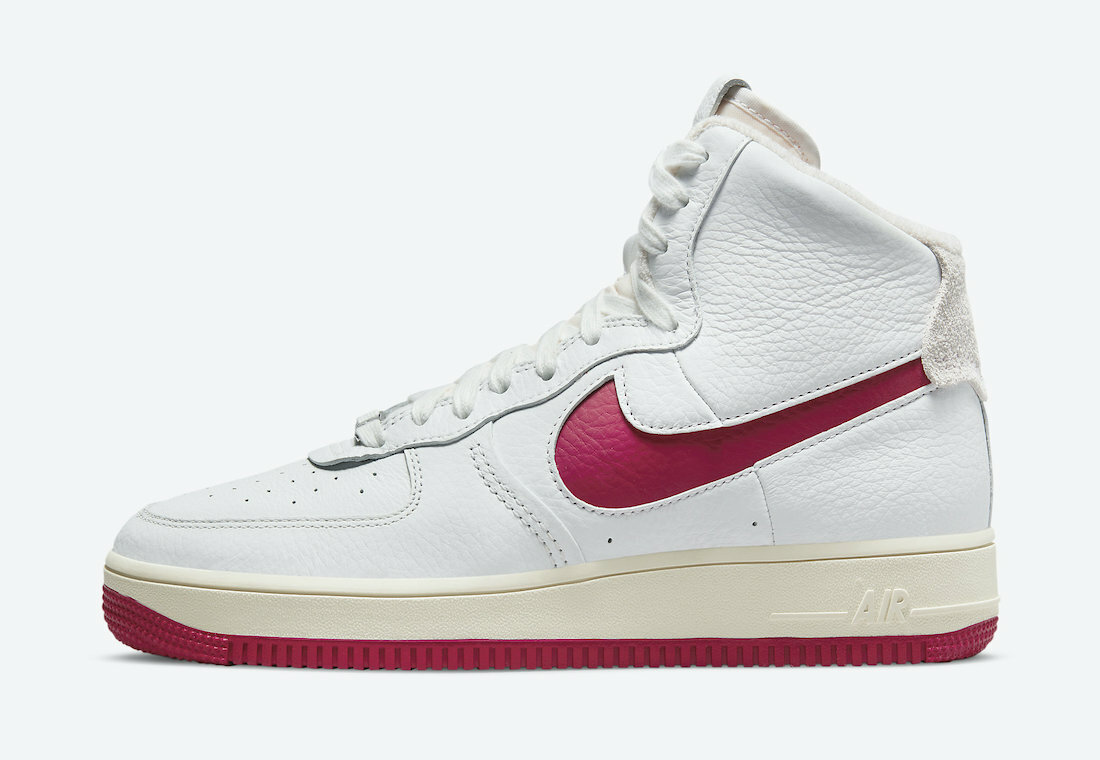 Женские кроссовки Nike Air Force 1 Sculpt Summit White Sail Gym Red DC3590-100 sz 5
