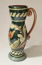 8" Hand Painted Aller Vale Pottery Jug