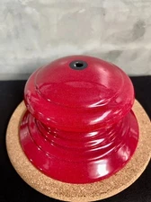 Coleman 200a Tall Ventilator  lantern red Christmas Color, powder grains 