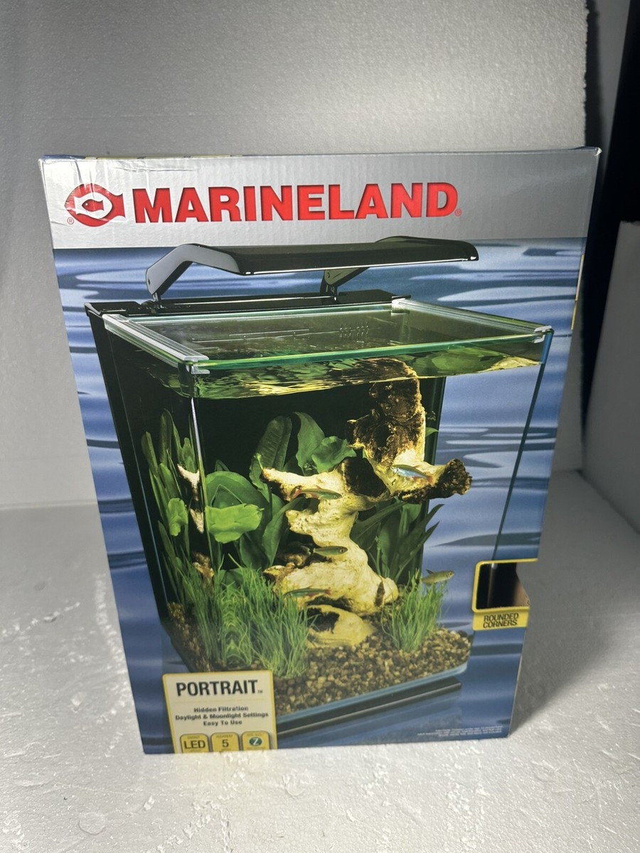 Freshwater Aquarium Marineland Portrait Glass Led Aquarium Kit