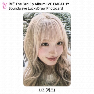 IVE The 3rd EP Album IVE EMPATHY Soundwave LuckyDraw Photocard