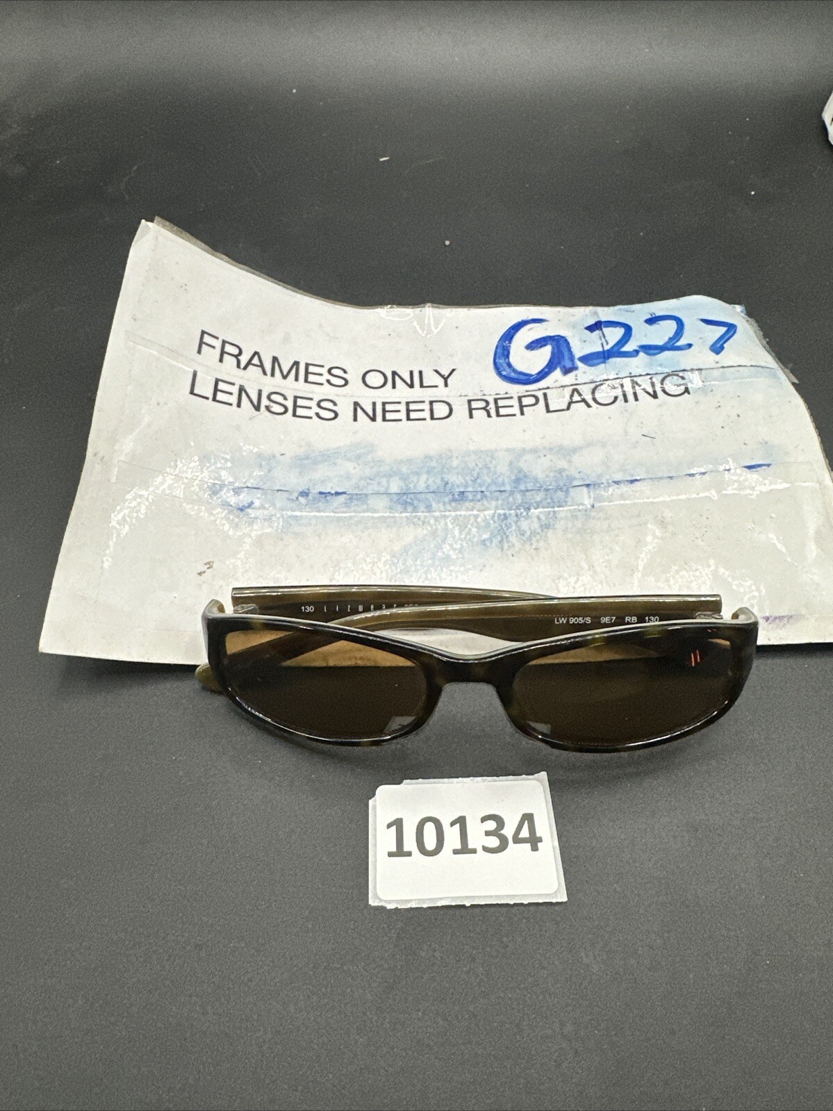 Lizwear LW 905/S 9E7 RECTANGULAR EYEGLASSES SUNGLASS FRAME 130 G227