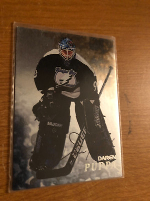 1998/9 Be A Player BAP Daren Puppa Tampa Bay Lightning autograph