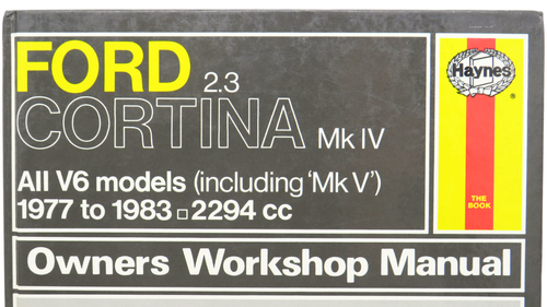 Haynes Manual Ford Cortina Mk4 1977-1983 All Models 2294cc Hardback -H - Picture 2 of 8