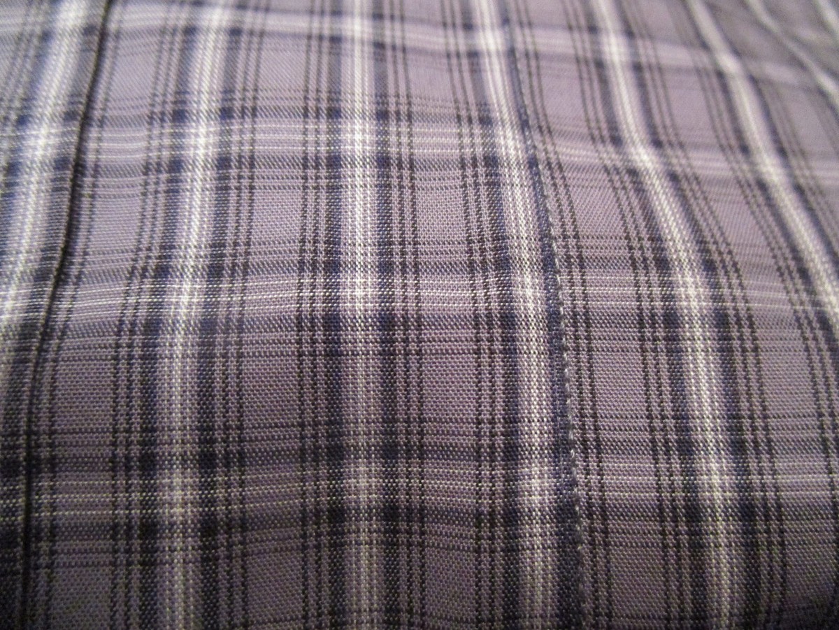 snd-m様 NWT NAUTICA MENS BUTTON DOWN DRESS SHIRT REGULAR FIT- GRAY PLAID