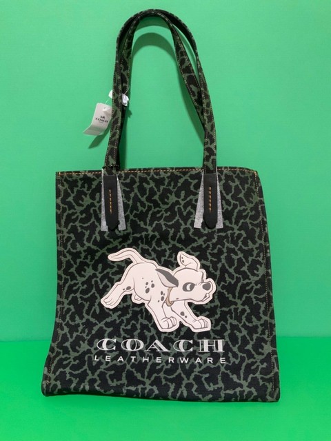 coach dalmatian tote