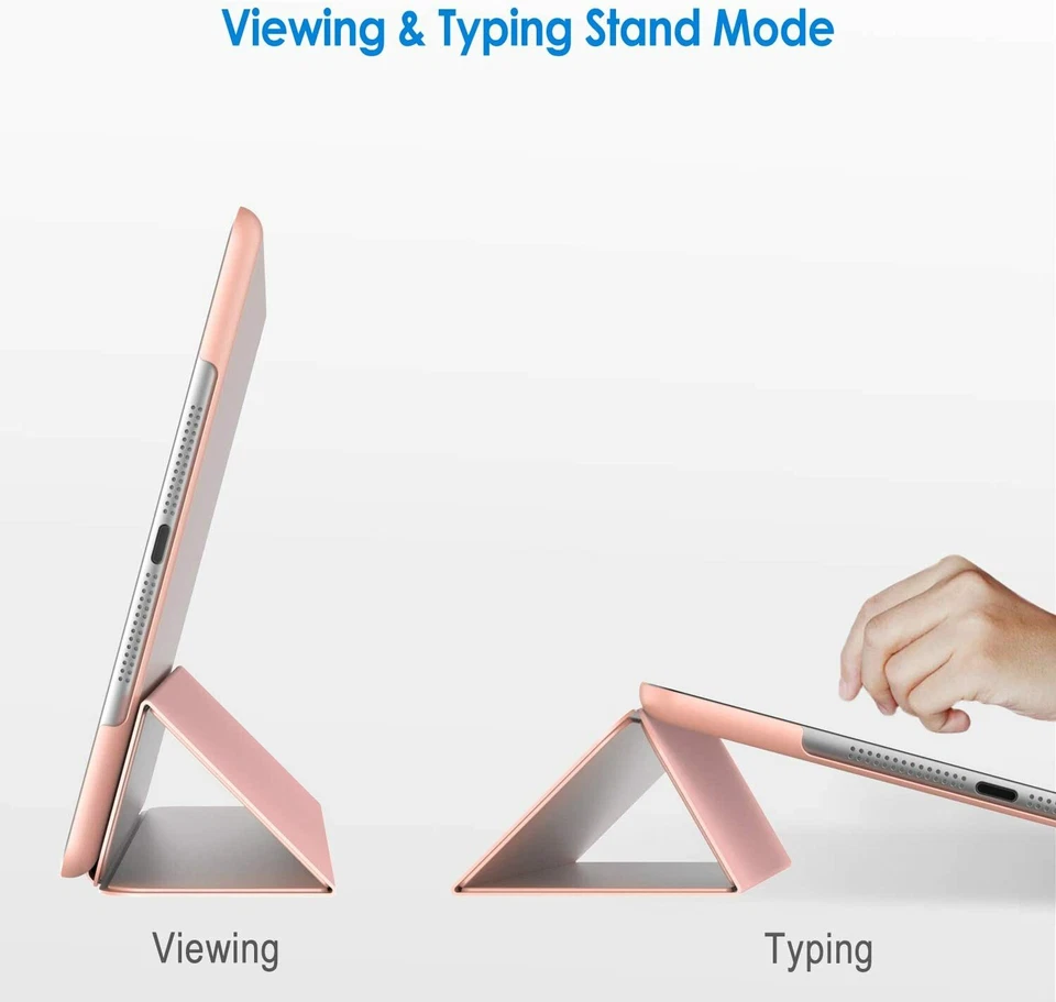 NEW JETech Case Rose Gold Apple iPad Mini 1 2 3 Smart Cover w/ Auto Sleep/Wake - Image 2 of 4