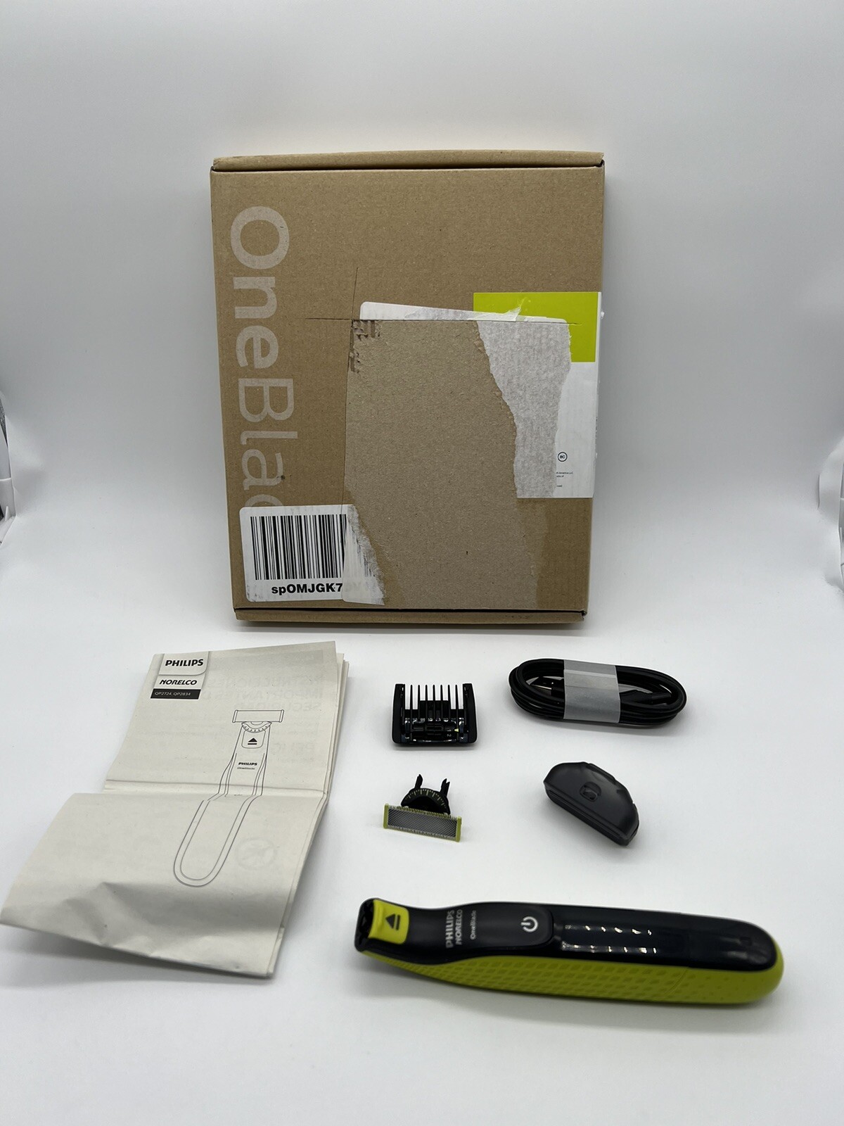 Philips Norelco OneBlade 360 Hybrid Electric Beard Trimmer QP2724/90 Q4 21 Edition