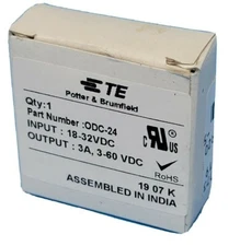 NIB TE POTTER & BRUMFIELD ODC-24 I/O MODULE ODC24 3A, 3-60 VDC