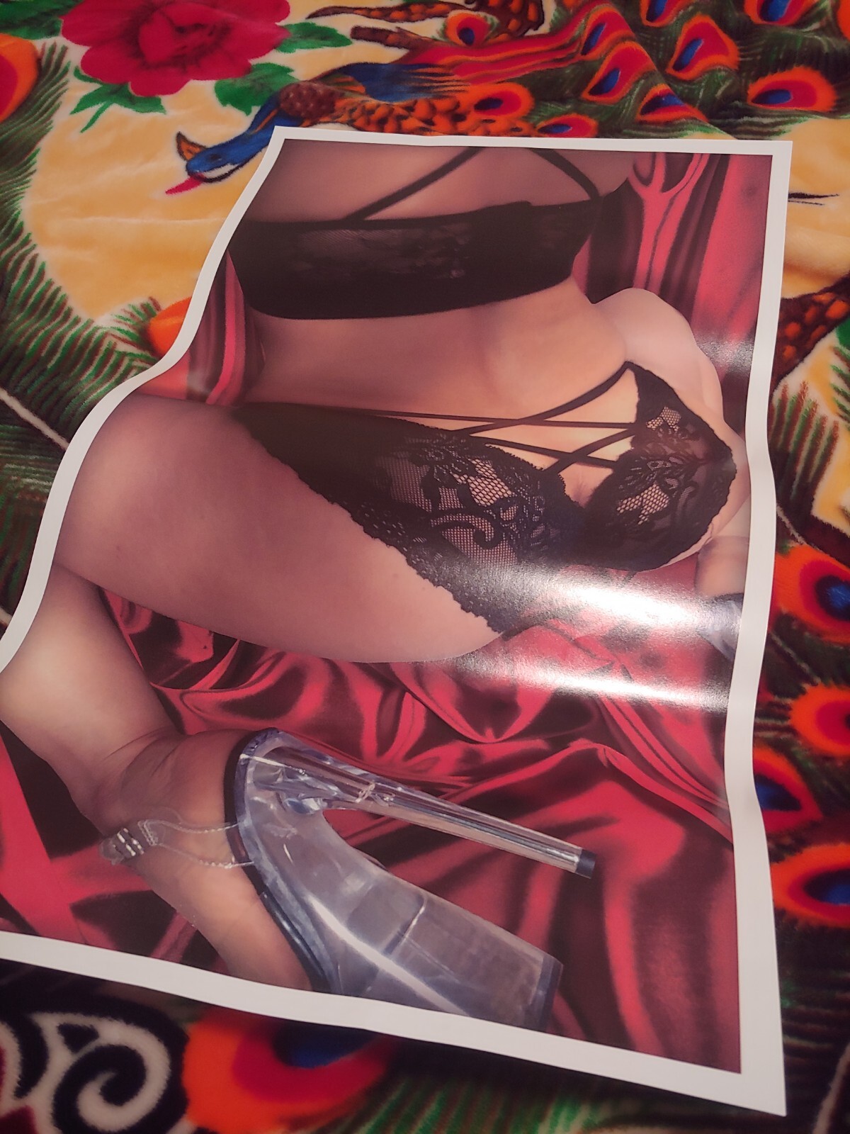 Sexy Poster Girl Model poster Bikini Thong Legs Hot pin up stripper