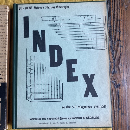 Vintage Index zu Science-Fiction-Magazinen ~ E. Strauss/Don Day ~ 1926-50 & 1951-65 - Bild 3 von 12