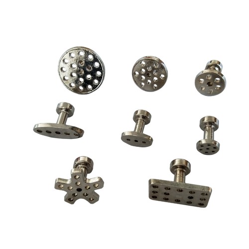 Car Aluminum Glue Puller Tabs 8pcs Paintless Dent Removal Tool Kit Hand Tools - Picture 1 of 6