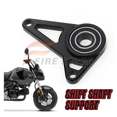Black Gear Shift Shaft Support For Honda Grom 125 2021-2023 21 22