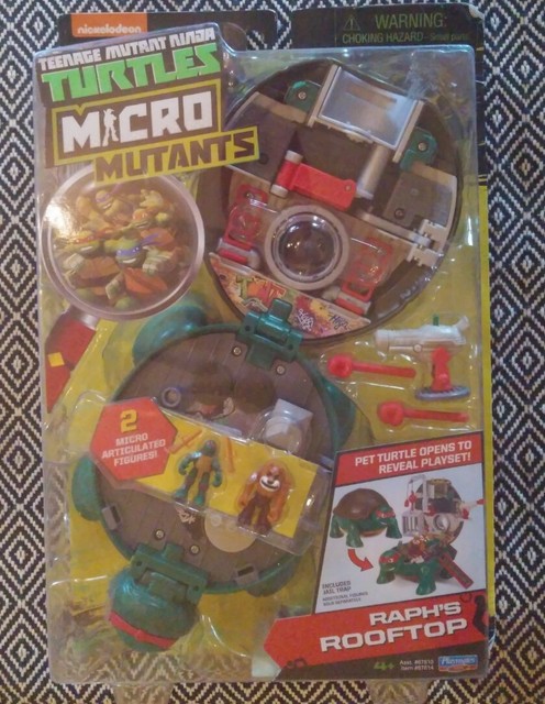Teenage Mutant Ninja Turtles Micro Mutants Leo's Surprise Attack Playset for sale online | eBay