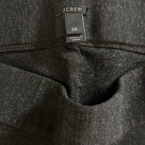 J.Crew Women’s Black Legging Pants Size 0S Stretch Pull-On Mid-Rise Casual Slim - Picture 2 of 5