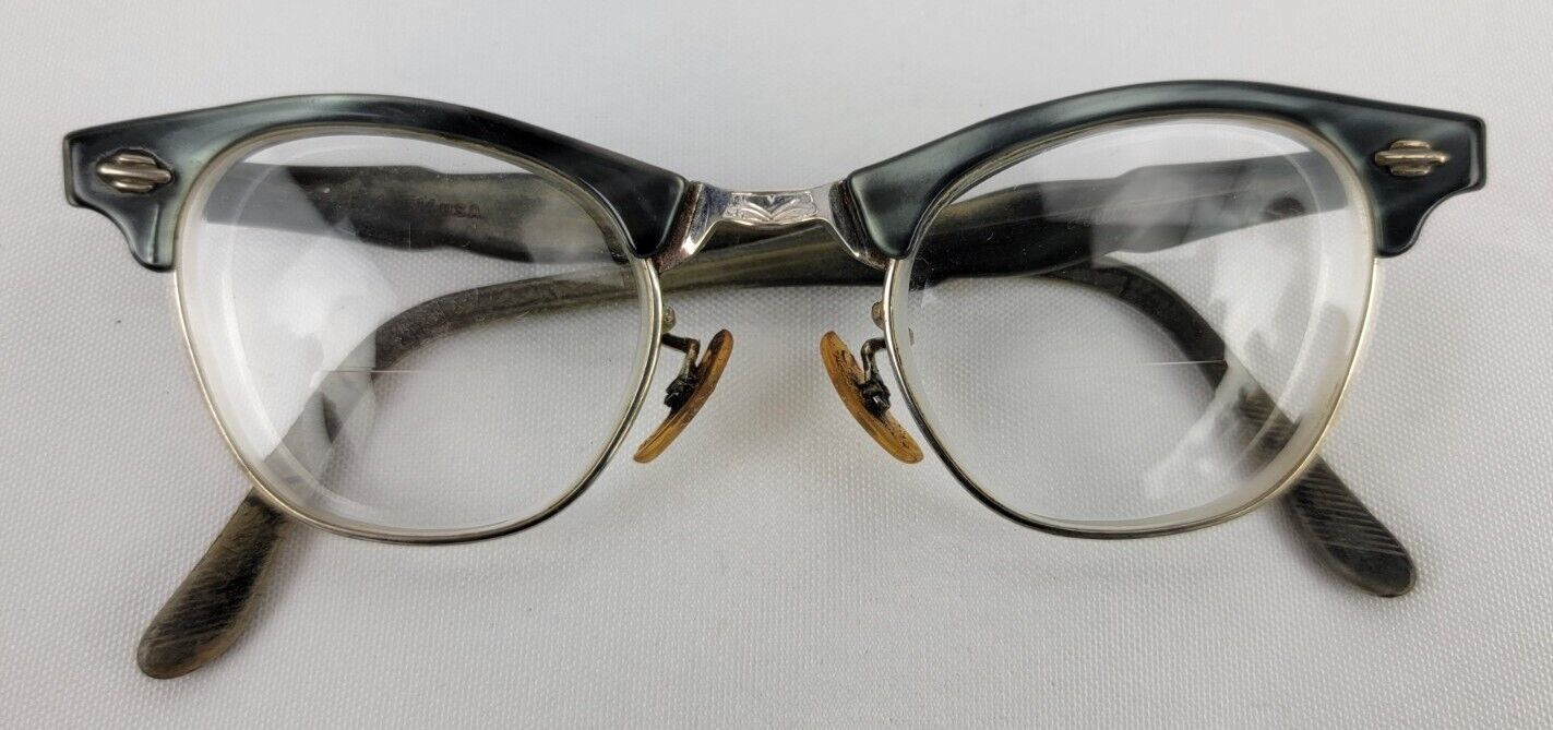 Vintage Cats Eye Bifocal Glasses Artctaft 1/10 12… - image 2