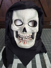 Fun World Easter Unlimited Skull Mask Hood Shroud Horror Halloween 2 misfits cos