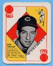 1951 Topps Red Backs Baseball Cards 27