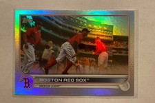 2022 Topps Series 2 Boston Bashers Rainbow Foil #630 Red Sox Team Card