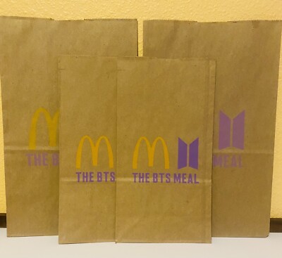 ☆BTS×McDonald☆コラボバッグ　新品未使用 BTS x McDonald's Official Goods Collaboration MD + Tracking