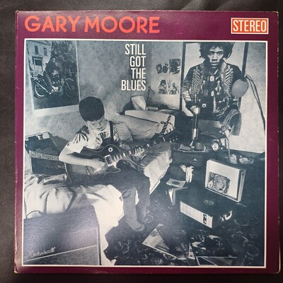 Gary Moore   Still Got The Blues -Rock, Blues -Venezuela, 1990 (EX) Steve Wonder