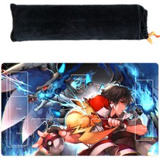 Charizard Red Pokemon Playmat TCG Card Game Play Mat Gaming Desk Mouse Pad n136