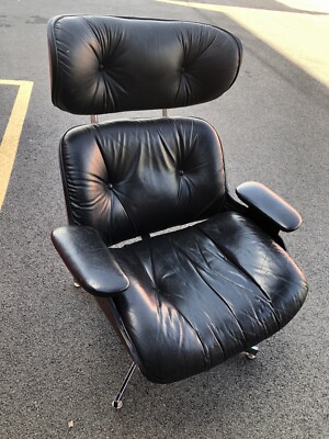 Vtg Mid Century Modern Eams Style Lounge Chair by Frank Doerner for Plycraft USA
