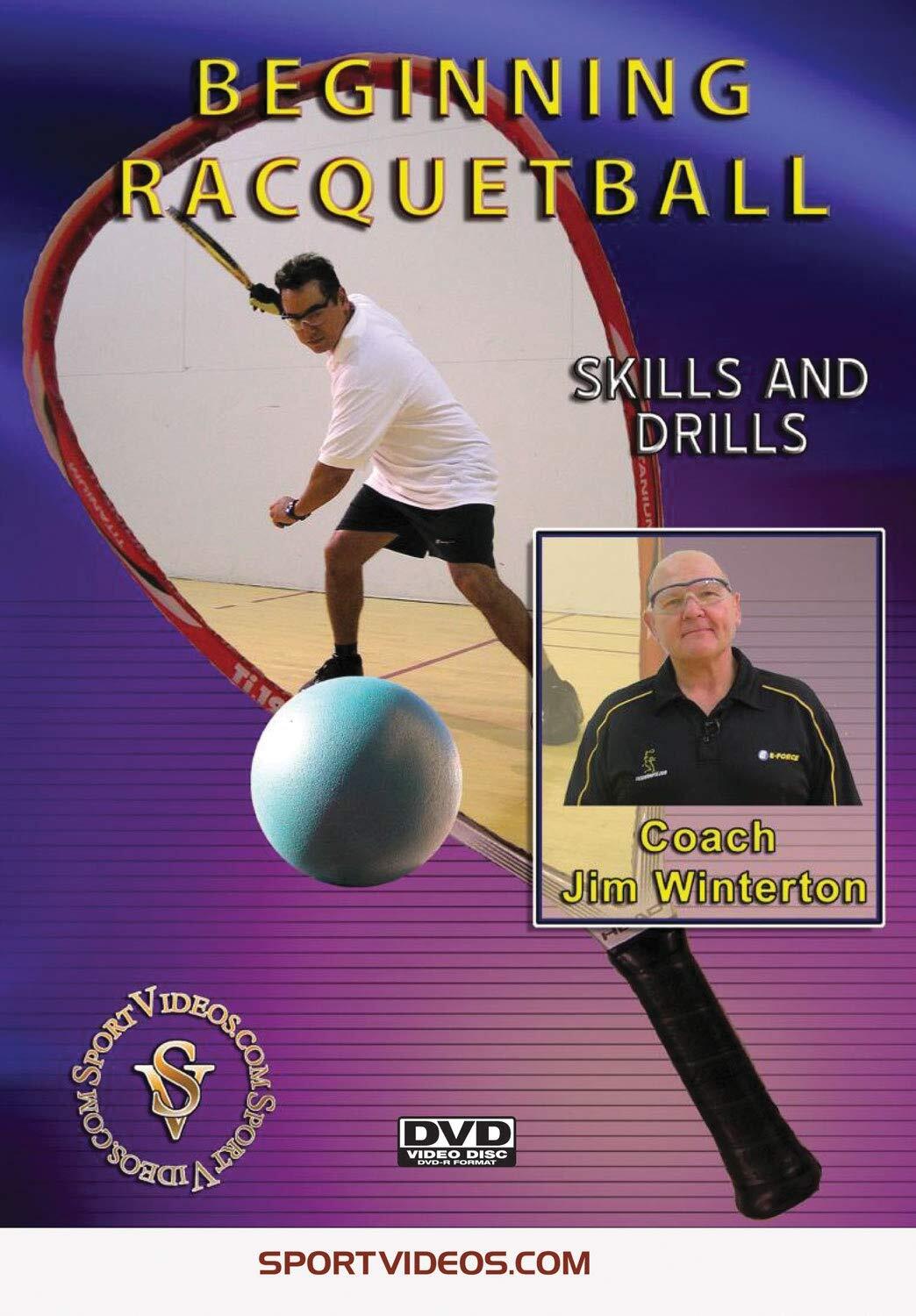 Beginning Racquetball Skills And Drills (DVD) Jim Winterton